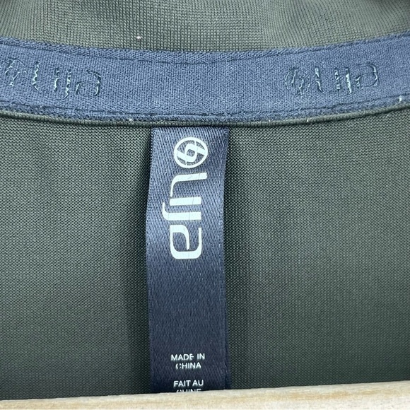 Lija M Olive Green Roll Sleeve Polo - Picture 2 of 9